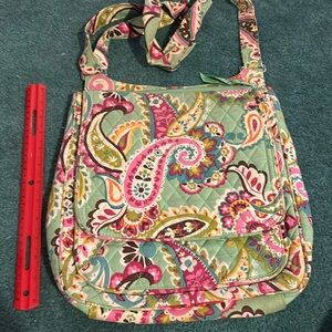 Paisley Vera Bradley sling purse